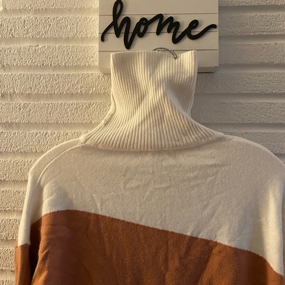 Color Block Sweater Turtleneck - Picture 5 of 5